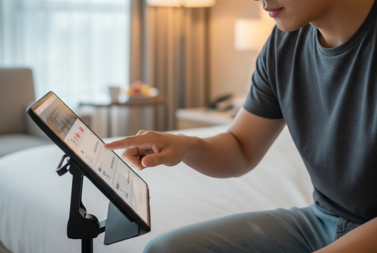 태블릿 컨시어지 서비스